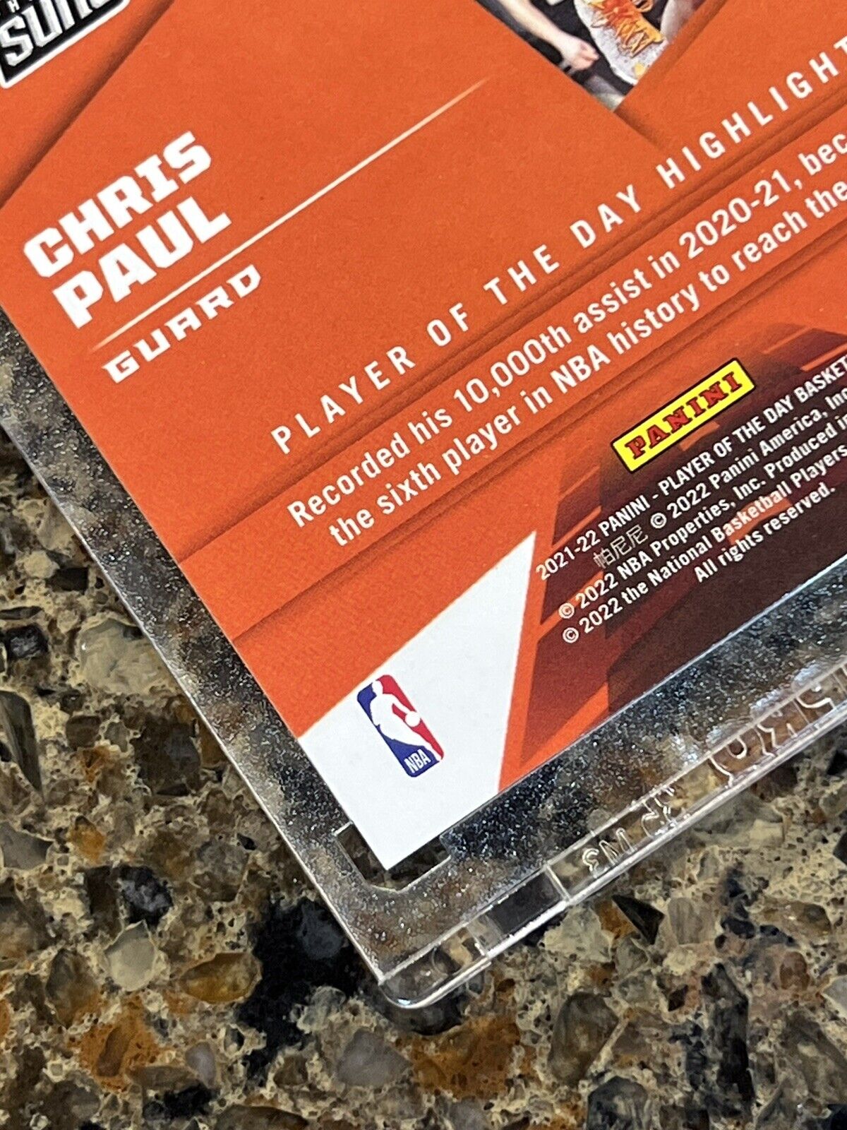 Chris Paul 2021-22 Panini Player of the Day KABOOM 22/99 SSP Super Rare Gem Mint