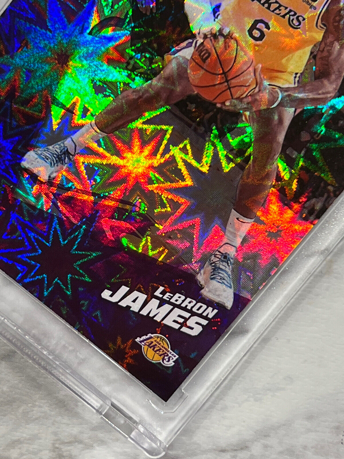 LeBron James 2021 Panini Player of the Day KABOOM #27/99 Super Rare Lakers SSP