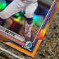 Mookie Betts 2023-24 Topps Bowman Chrome True Orange Refractor #24/25 LA Dodgers