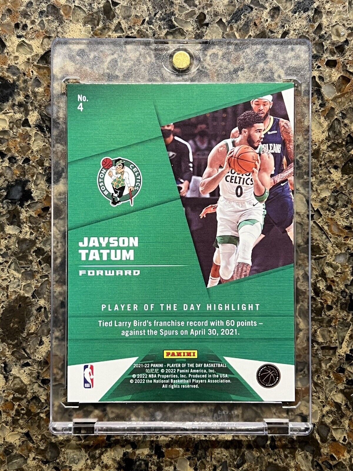 Jayson Tatum 2021 Panini POTD KABOOM 18/99 Super Rare Mint SSP Ready to Grade