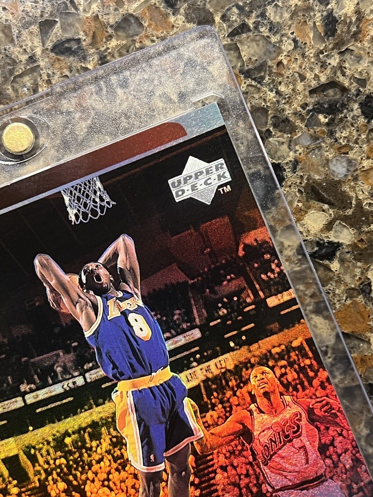 Kobe Bryant 1997-98 Upper Deck Superstars of the Court Refractor Lakers HOF