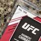 Khamzat Chimaev RC 2021 Panini Chronicles Elite UFC Refractor - Gem Mint Rookie