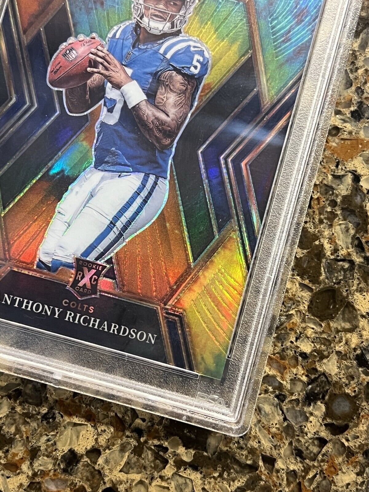 2022 Panini Select ANTHONY RICHARDSON #14/25 Tie-Dye Prizm Rookie XRC GEM PSA 10