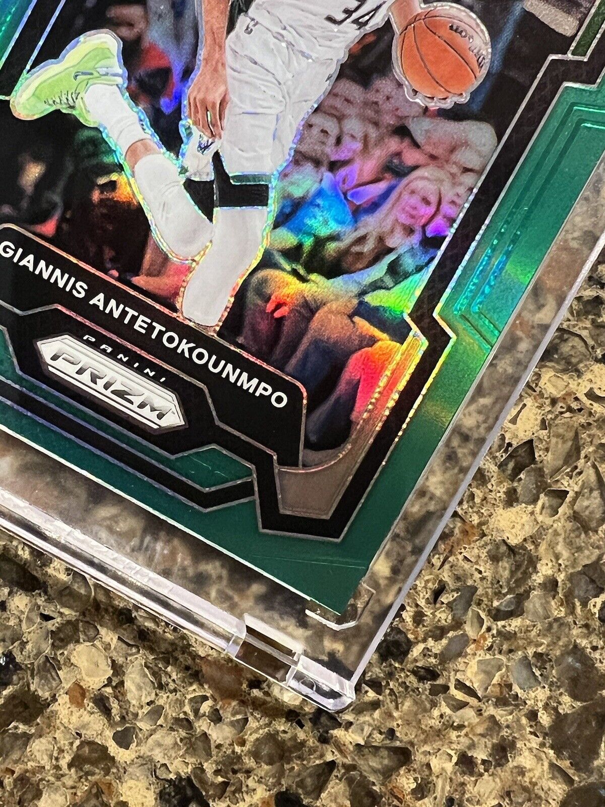 Giannis Antetokounmpo - 2023 Panini Prizm Basketball - Green Prizm - Gem Mint