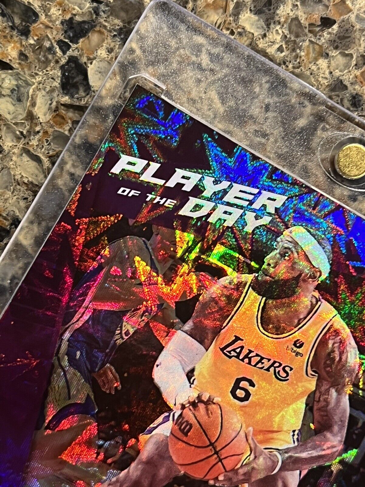 🌟 LeBron James 2021 Panini Player of the Day KABOOM - #38/99 READY TO GRADE 🌟