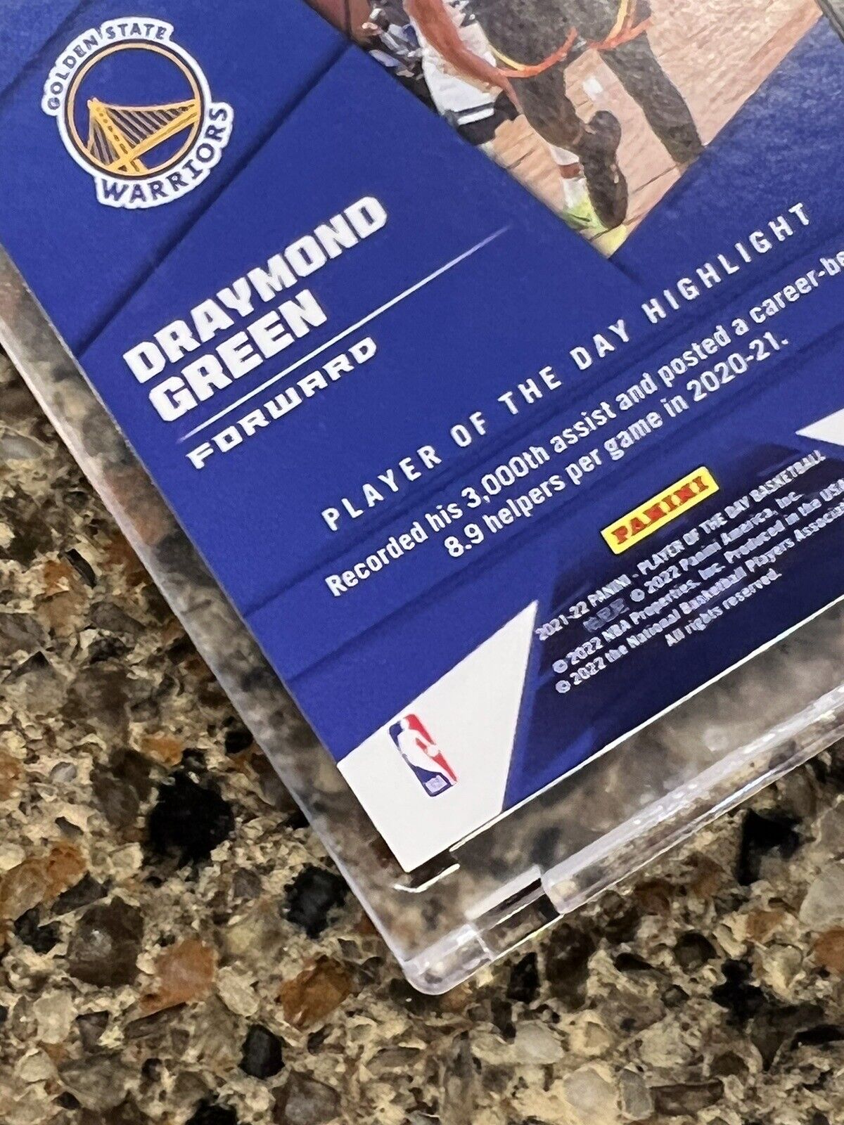 Draymond Green 2021 Panini NBA Player of the Day KABOOM 97/99 SSP RARE GEM MINT