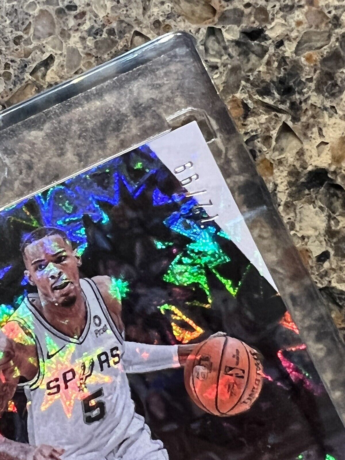 Dejounte Murray 2021 Panini NBA Player of The Day KABOOM 72/99 Rare Gem Mint SSP