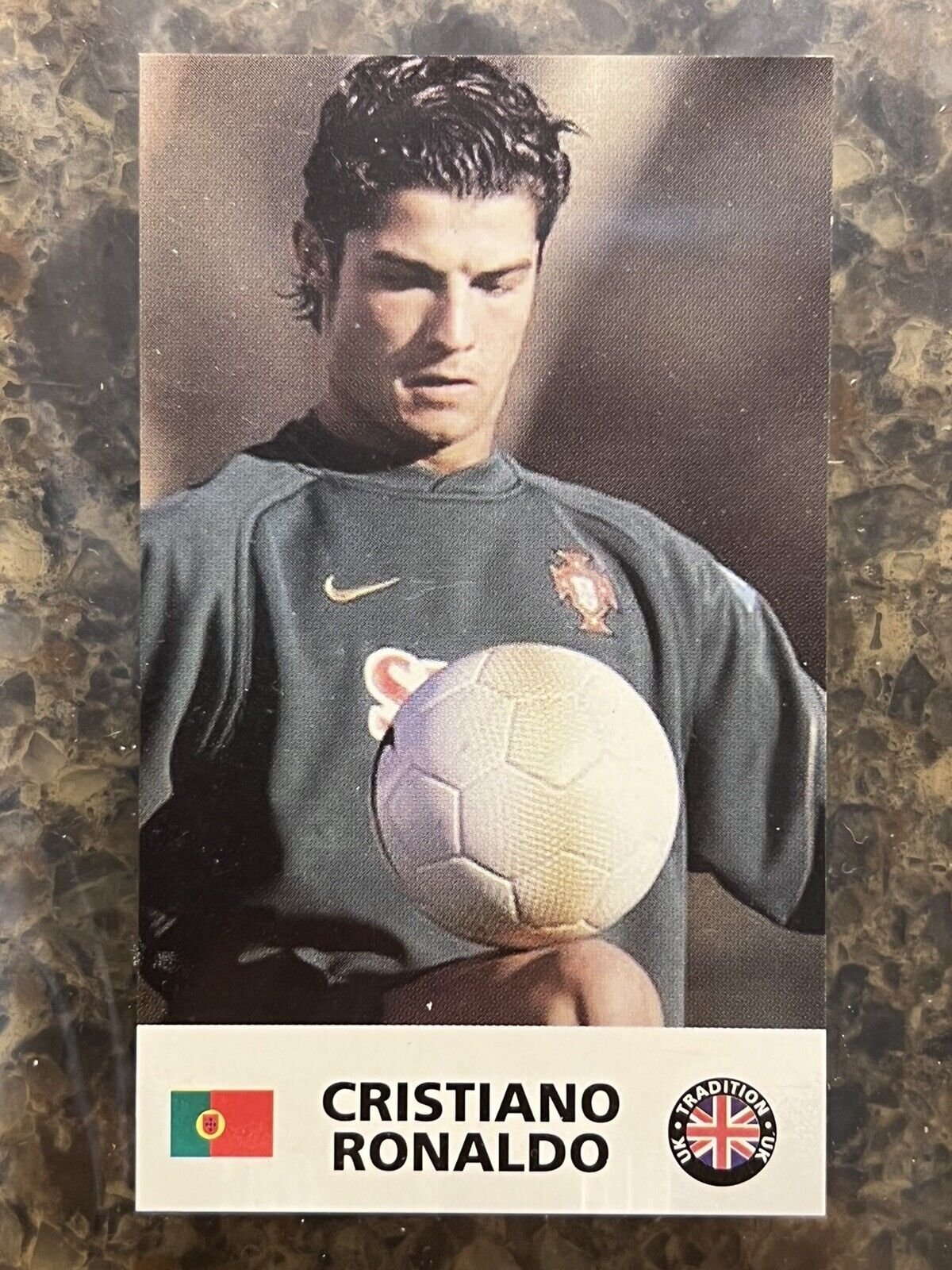 Cristiano Ronaldo RC 2004 UK Traditions Football World Stars SUPER RARE ROOKIE