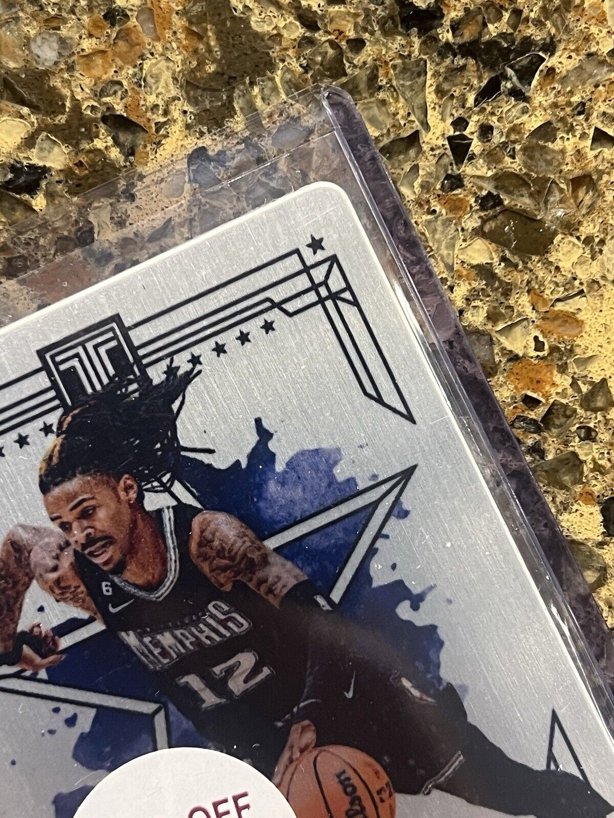 2023-24 PANINI IMPECCABLE STAINLESS STARS JA MORANT 35/75 SUPER RARE CASE HIT SP