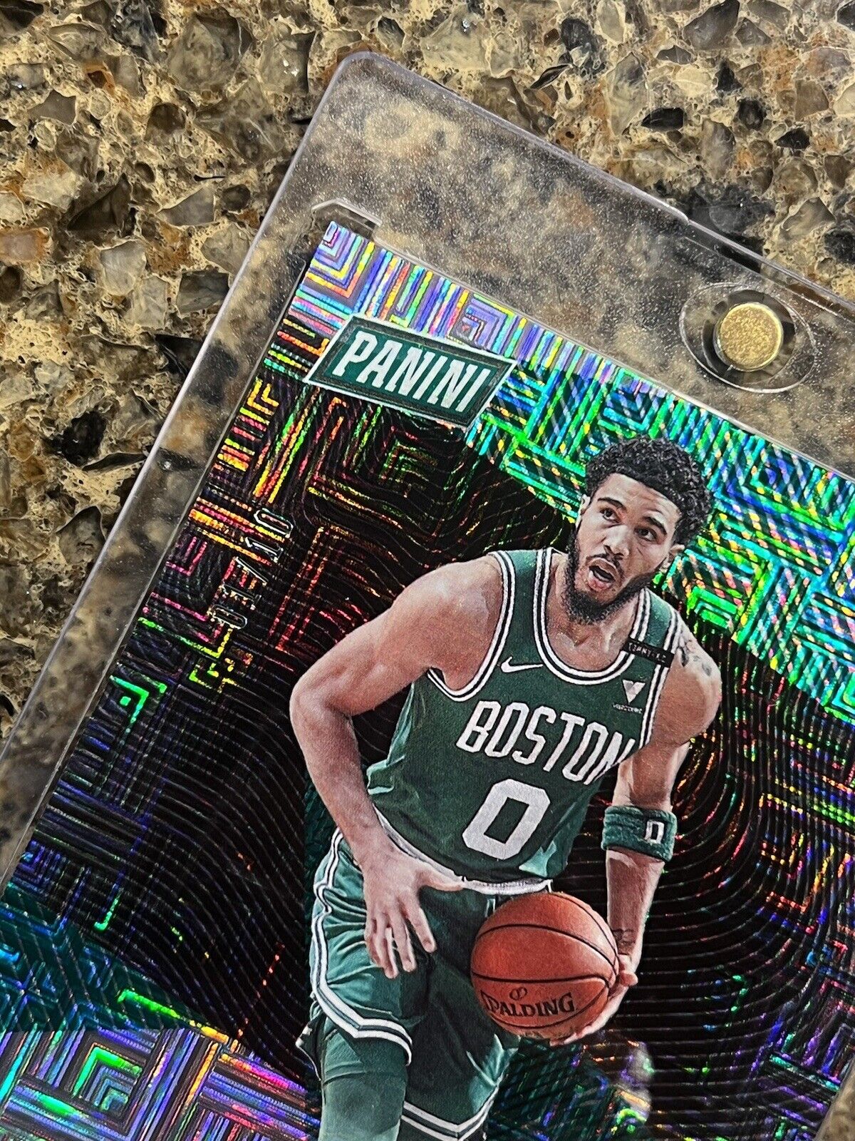 Jayson Tatum 2021 Panini The National Escher Squares 1/10 Celtics Super Rare SSP