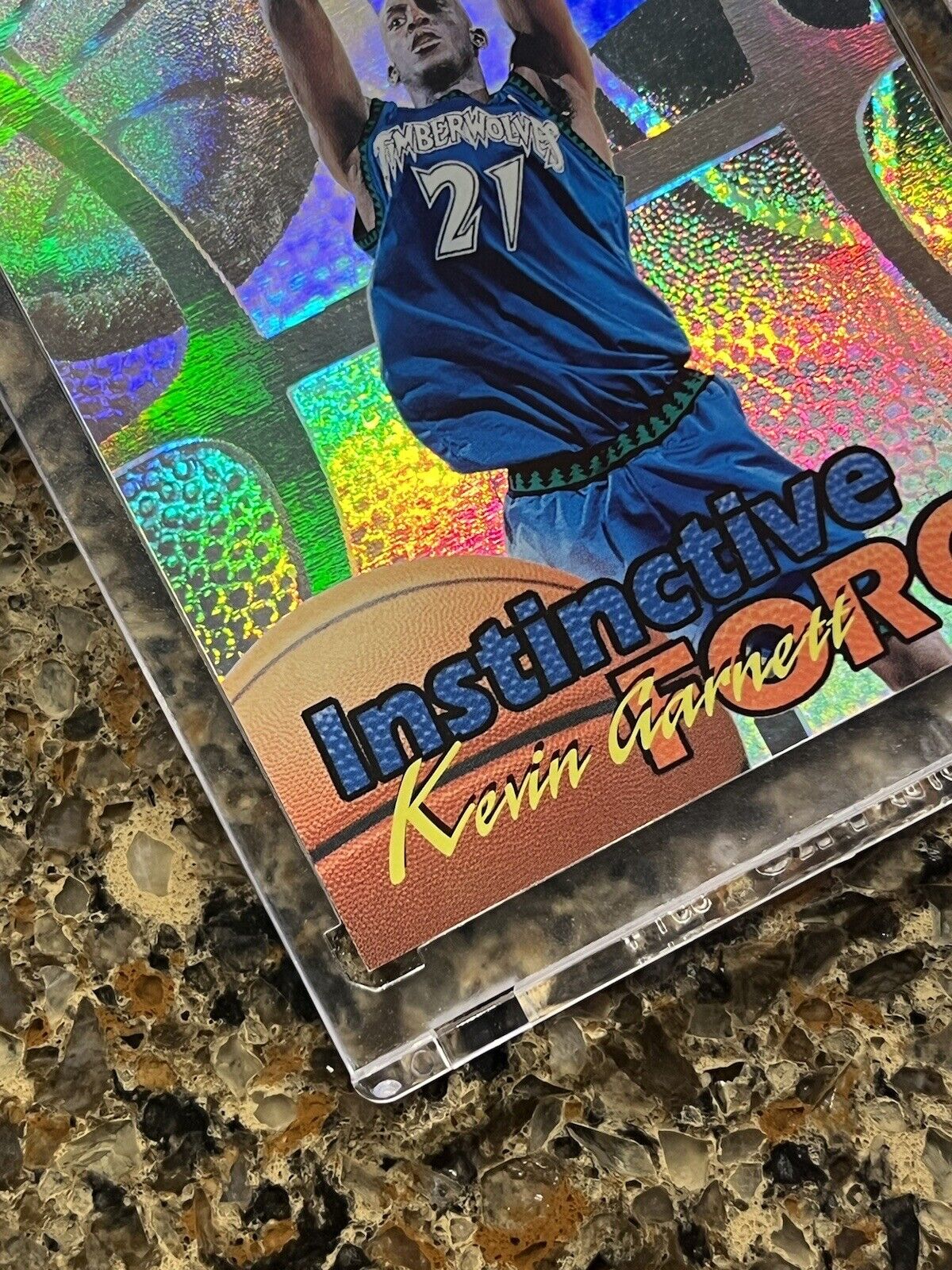 Kevin Garnett 1999-00 Topps All-Matrix Instinctive Force Refractor Rare Gem Mint