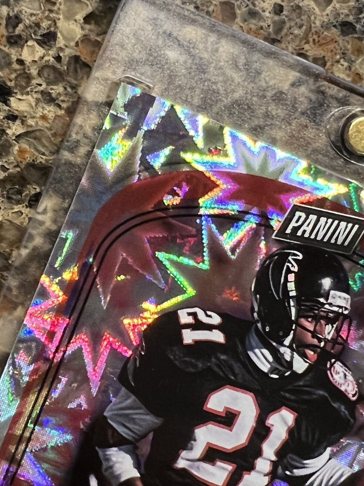 Deion Sanders 2021 Panini Player of the Day KABOOM 97/99 HOF Gem Mint Rare SSP