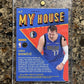 Luka Doncic 2021-22 Panini Donruss Optic MY HOUSE Purple Prizm Holo Gem Mint