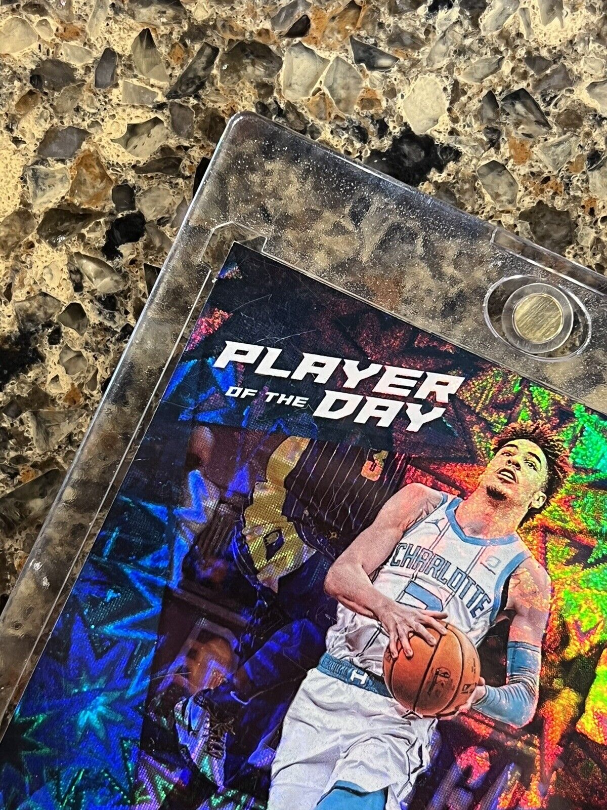 LaMelo Ball 2021 Panini Player of the Day KABOOM #16/99 Hornets Super Rare SSP