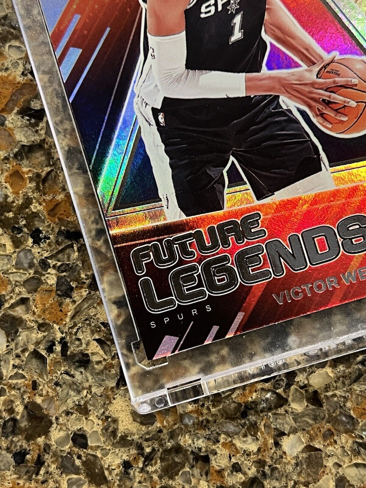 Victor Wembanyama RC 2023-24 Panini Recon Basketball FUTURE LEGENDS Rookie Card