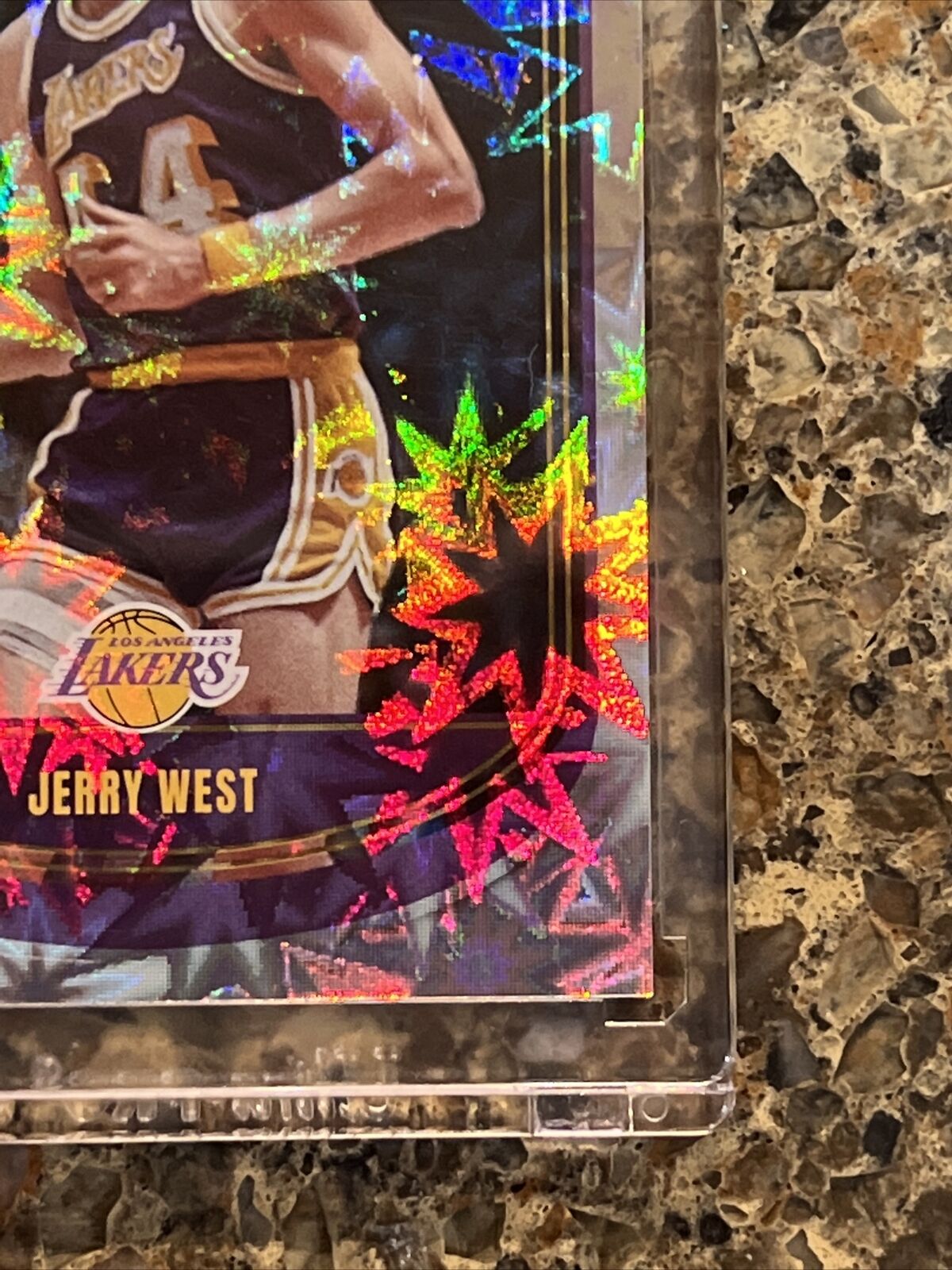 Jerry West 2021 Panini NBA Player of the Day HOF KABOOM 46/99 Rare Gem Mint SSP