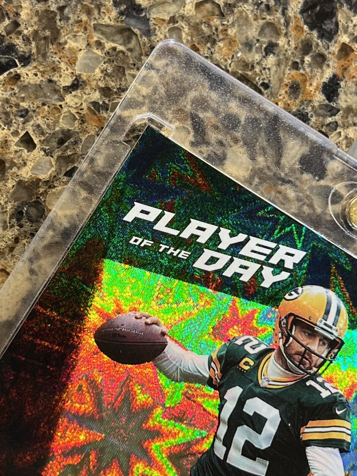 🌟 Aaron Rodgers 2021 Panini Player of the Day KABOOM #85/99 Ready To Grade 🌟