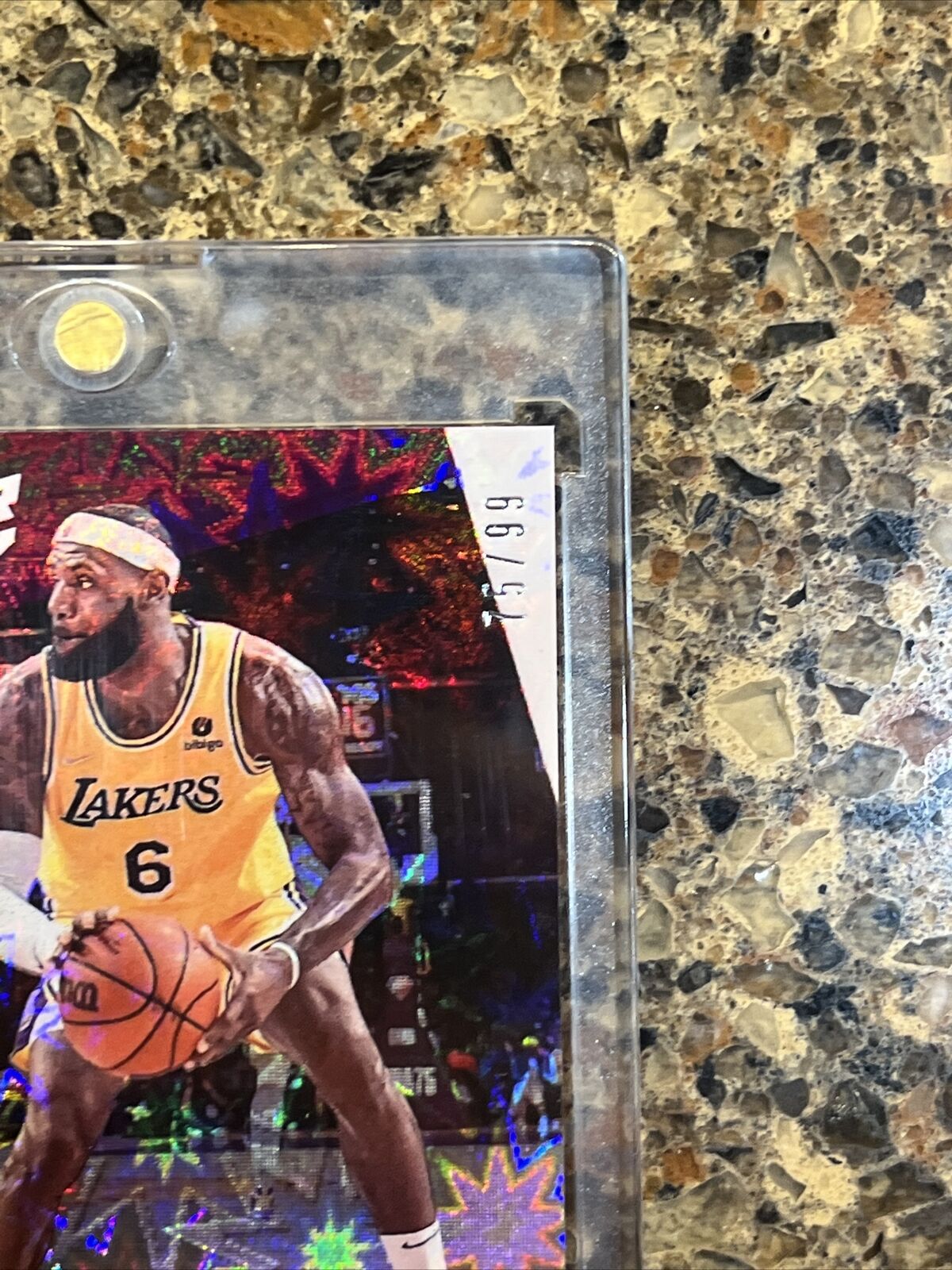 LeBron James - 2021 Panini Player of the Day Kaboom - #75/99 - Super Rare SSP