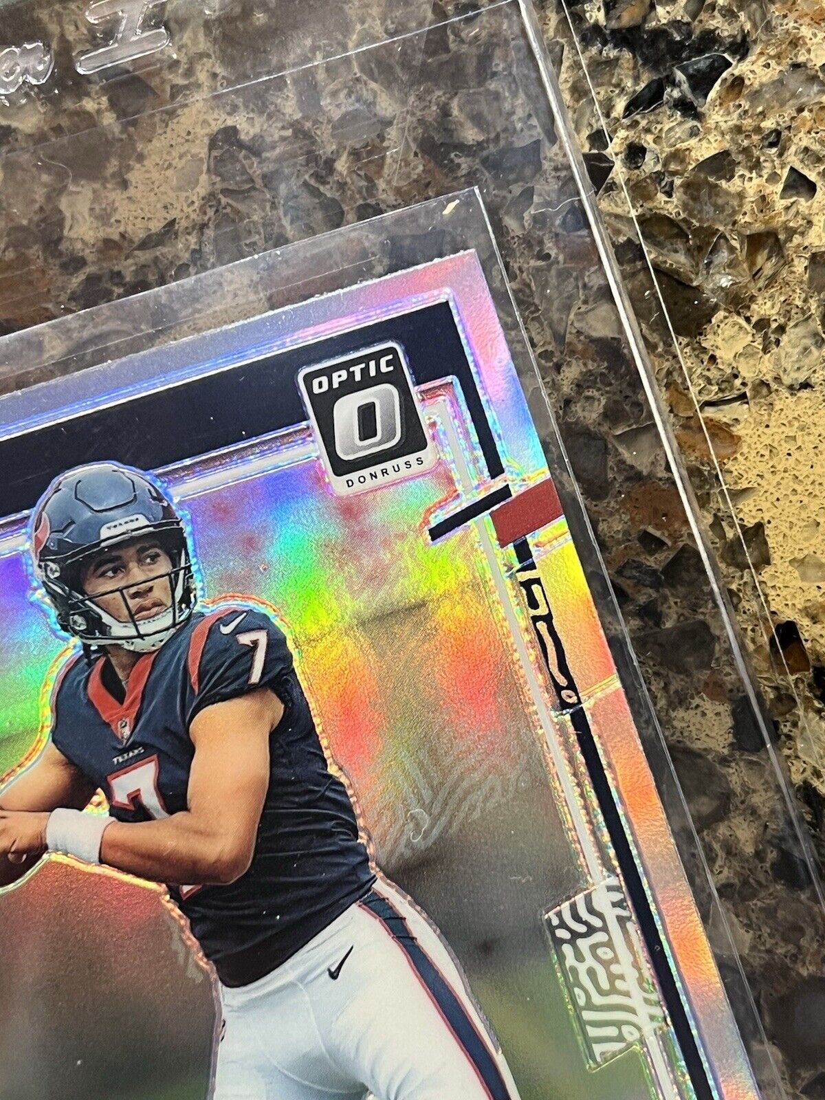 C.J. STROUD RC 2023 Panini Donruss Optic Football RATED ROOKIE Holo Silver Prizm