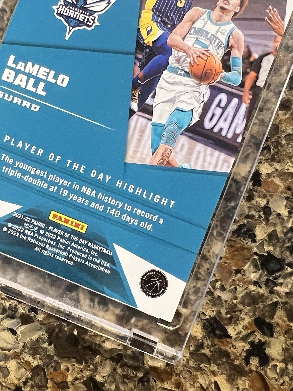 LaMelo Ball 2021-22 Panini Player of the Day KABOOM #65/99 SSP - SUPER RARE