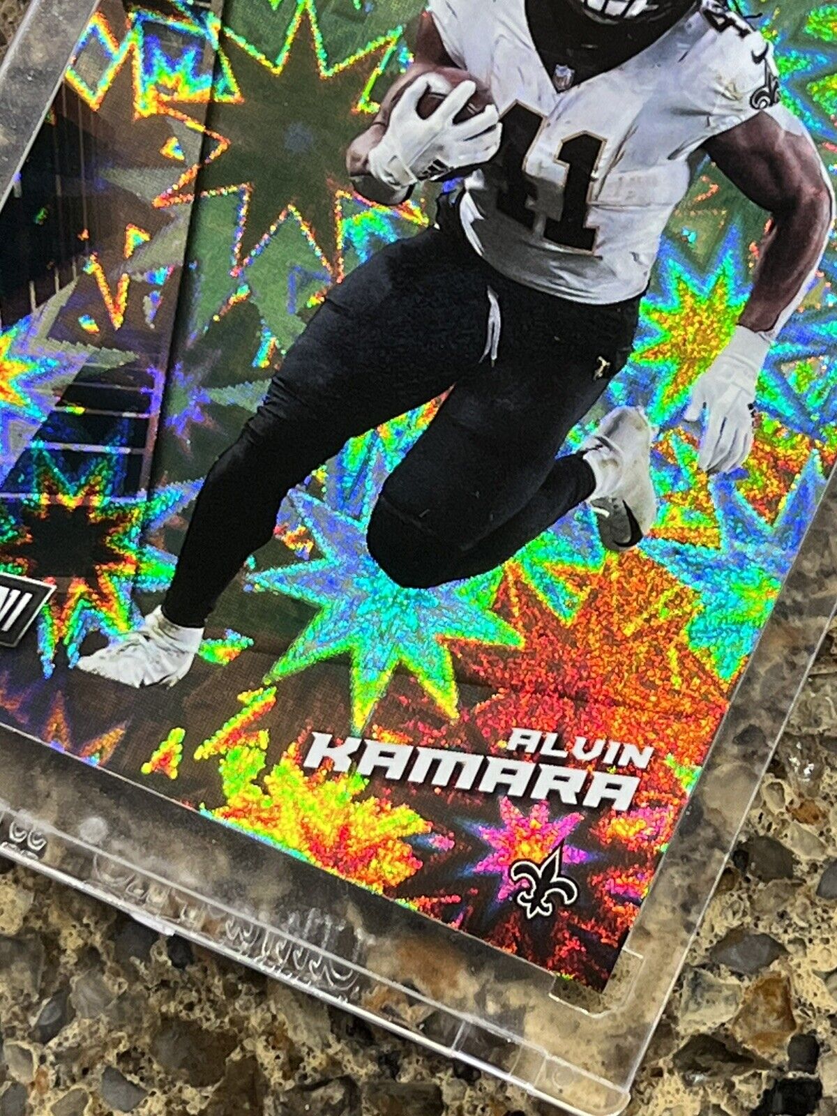 Alvin Kamara 2021 Panini Player Of The Day Kaboom 53/99 Rare Mint Gem SSP Saints