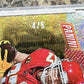 TRAVIS KELCE 2021 Panini NFL The National STARDUST 4/5 Super Rare Gem Mint SSP