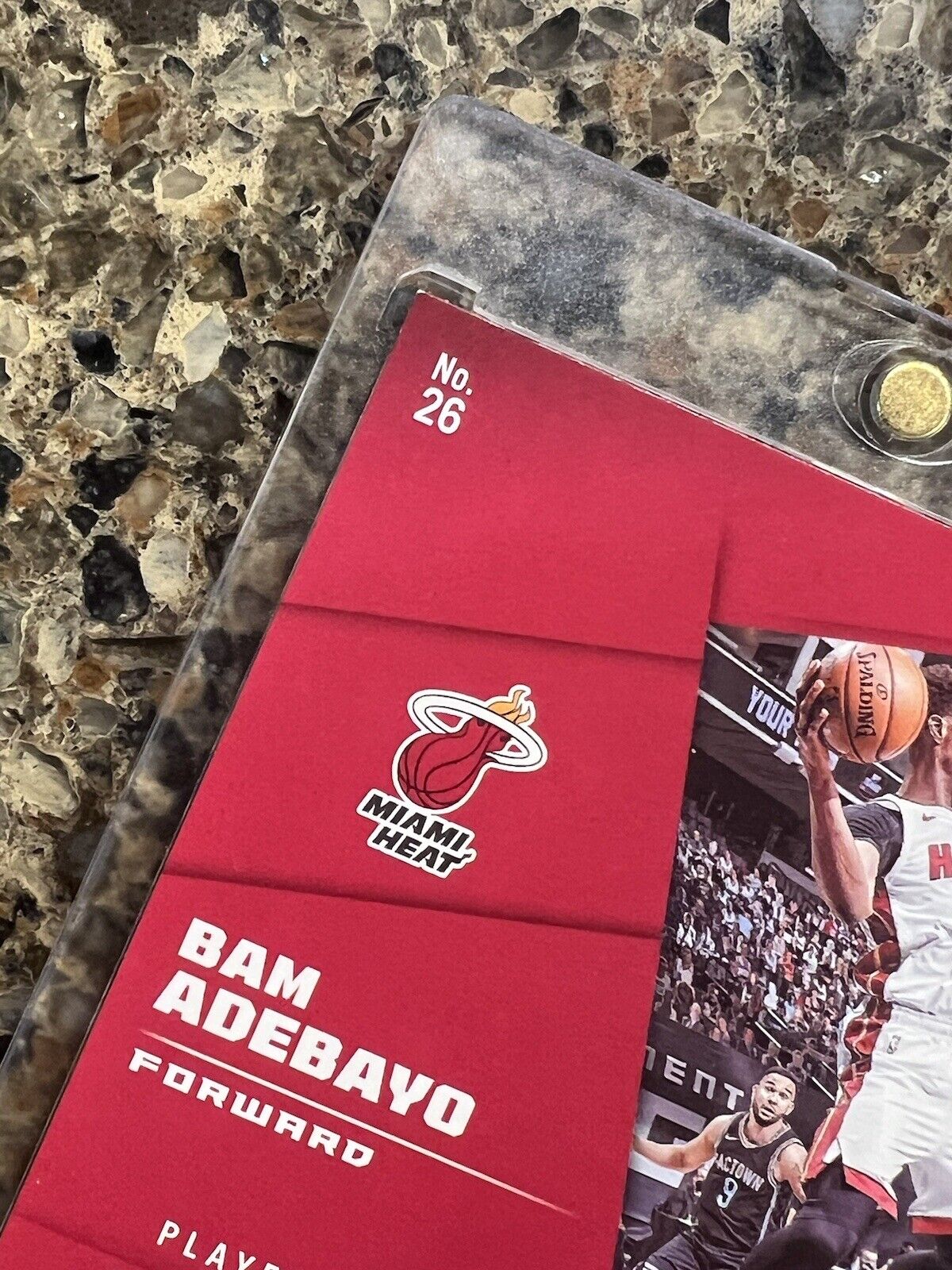 Bam Adebayo 2021-22 Panini Player of the Day Kaboom #14/99 Rare Gem Mint SSP