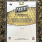 Tom Brady 2022 Panini The National SPLASH OF COLOR Silver Wave 7/25 SSP