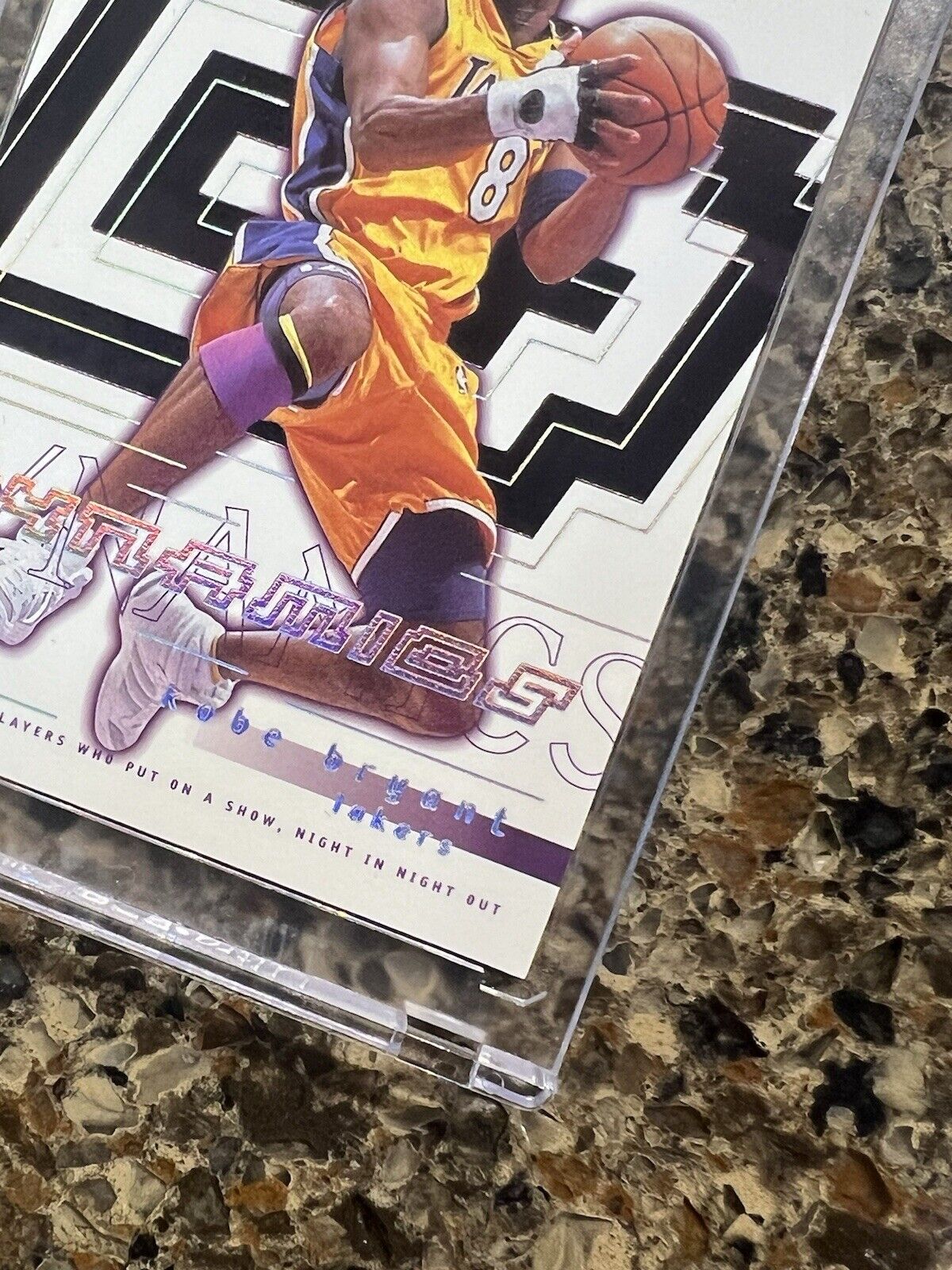 Kobe Bryant 1999-00 Upper Deck MVP Dynamics Rare Gem Mint Los Angeles Lakers HOF