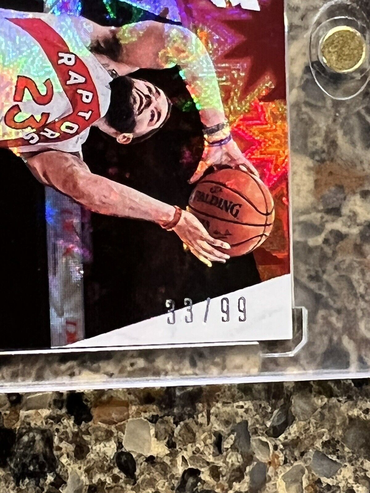 Fred VanVleet 2021 Panini NBA Player of The Day KABOOM 33/99 Rare Gem Mint SSP