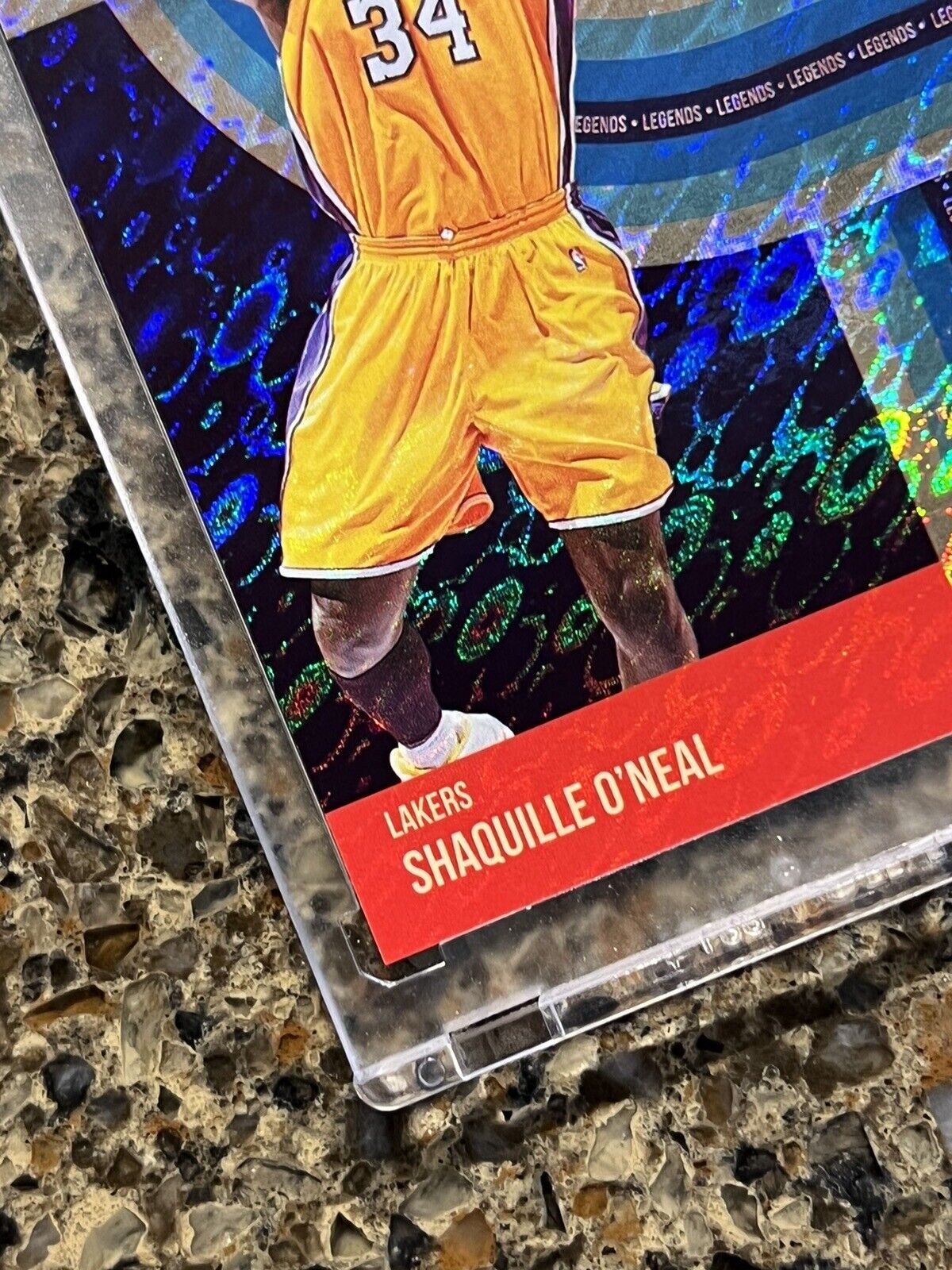 Shaquille O’Neal 2021 Panini The National Legends Diskettes 22/25 Gem Mint SSP