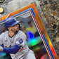 Mookie Betts 2023-24 Topps Bowman Chrome True Orange Refractor #24/25 LA Dodgers