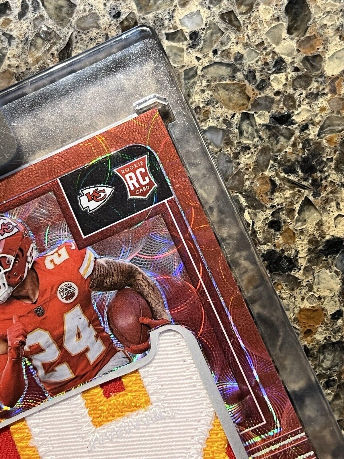 2022 Panini One Skyy Moore Red Scope Prizm Precision Rookie Patch Autograph #/25