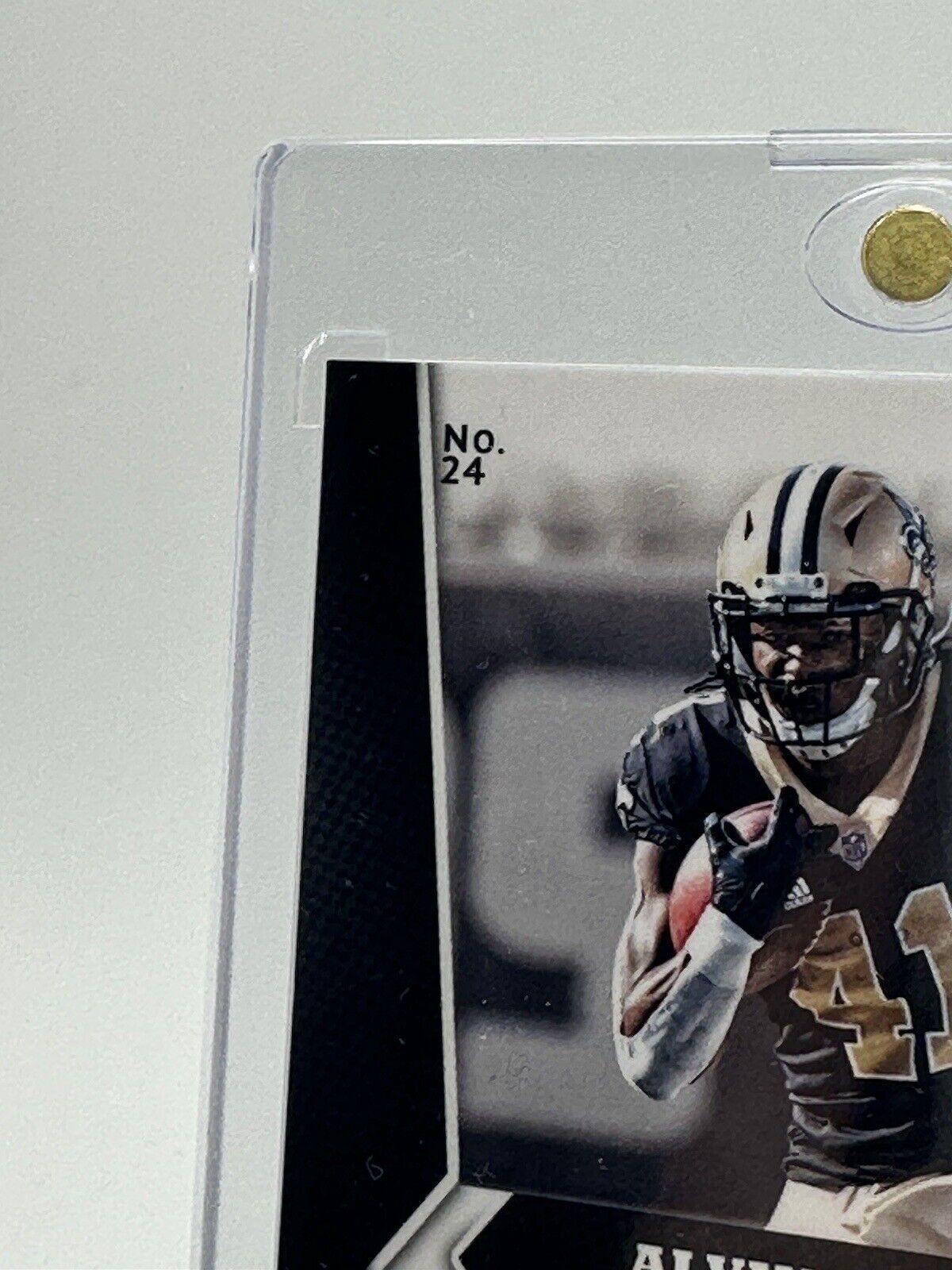 Alvin Kamara 2018 Panini The National VIP Cracked Ice Refractor 22/50 GEM MINT