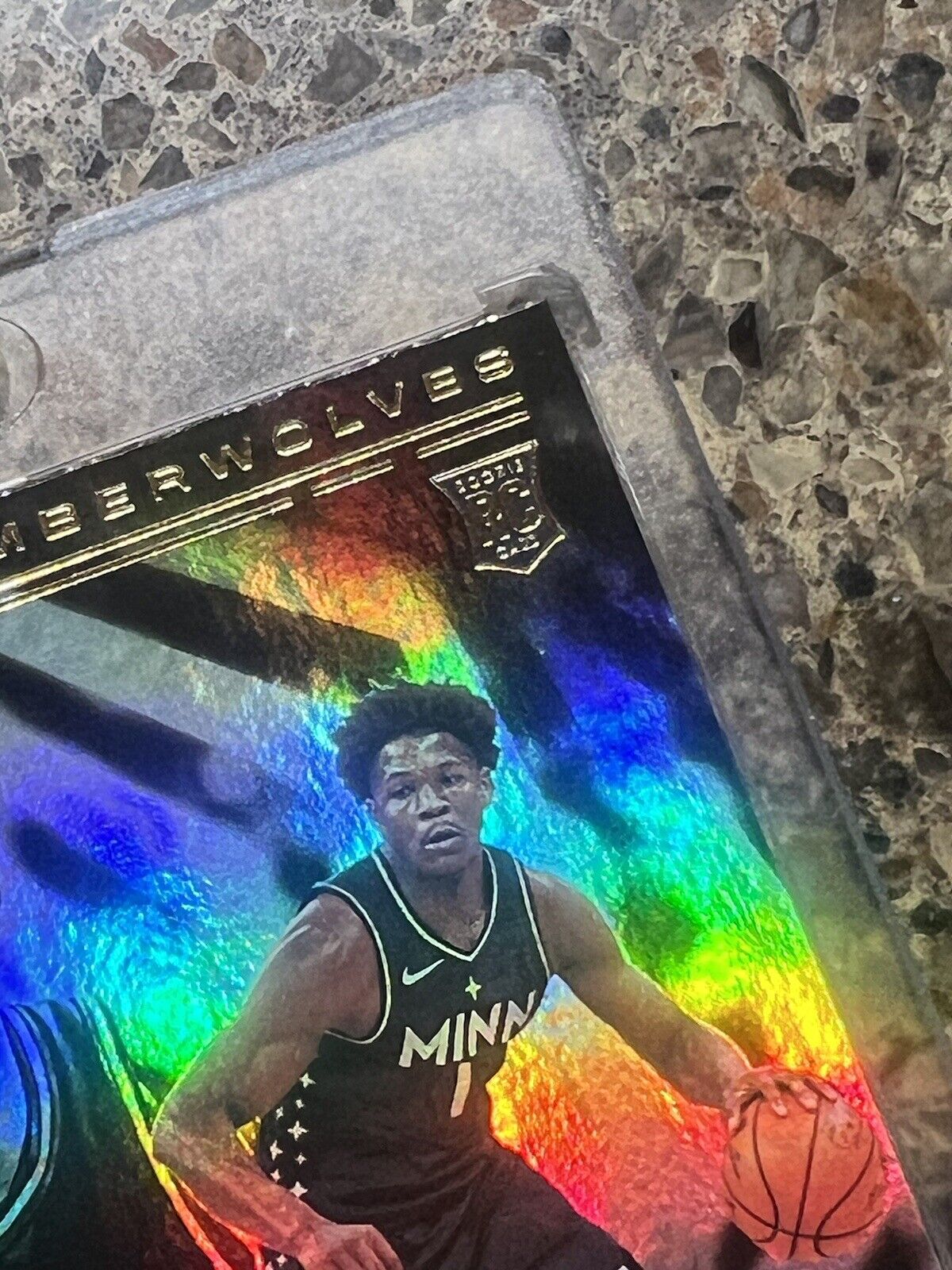 Anthony Edwards RC 2020-21 Panini Illusions Basketball Refractor Gem Mint Rookie