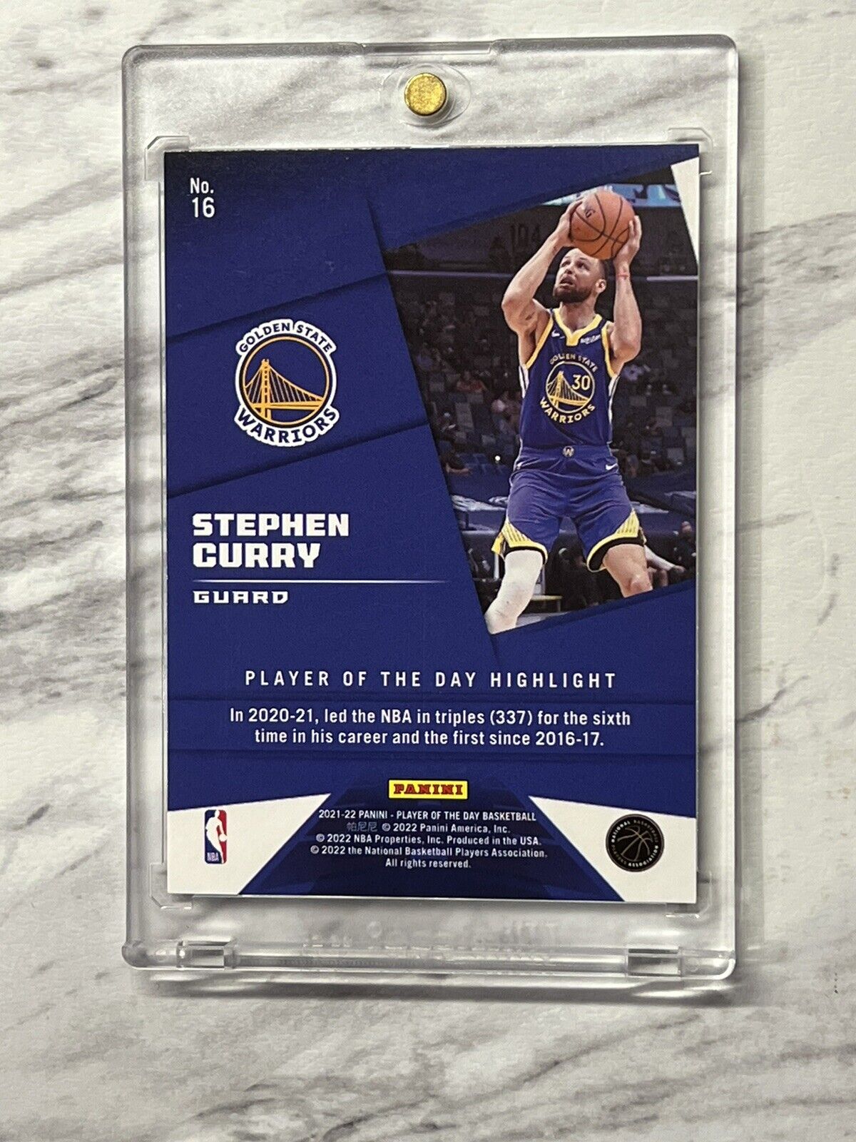 Stephen Curry 2021 Panini Player of the Day KABOOM #32/99 Super Rare SSP