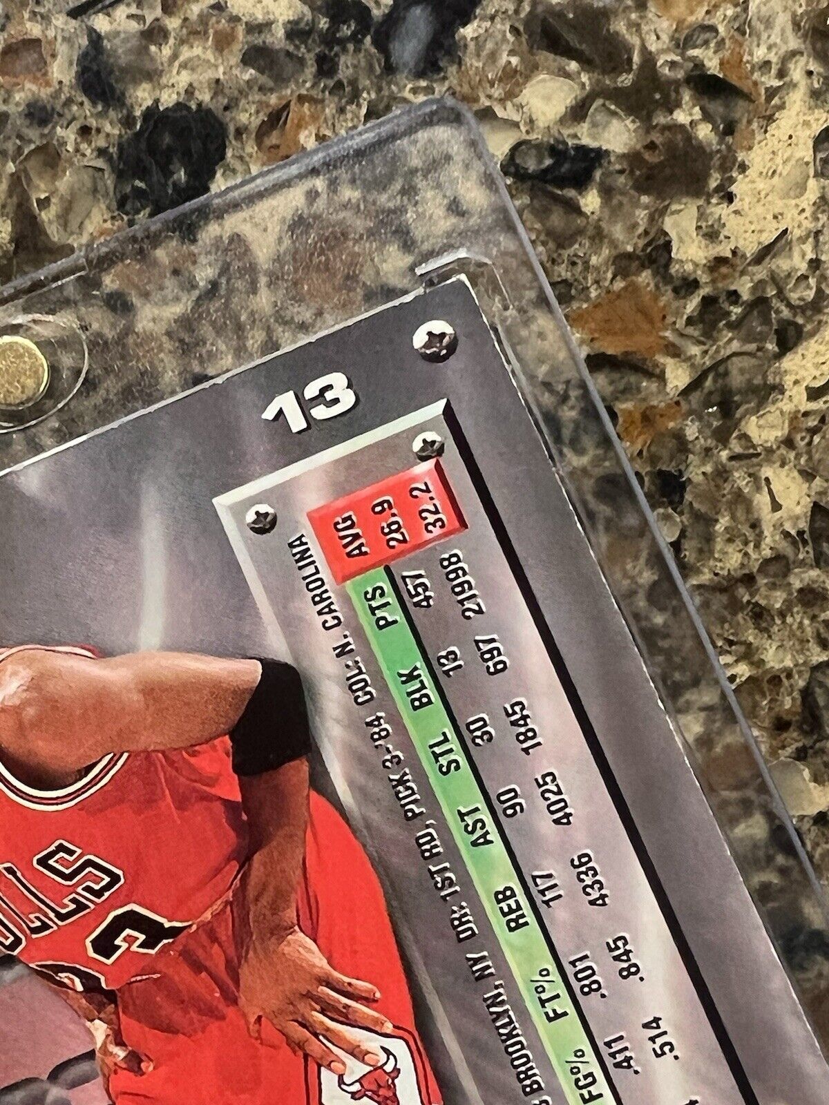 Michael Jordan 1995-96 Fleer Metal Metallic Holo Rare Vintage Chicago Bulls HOF