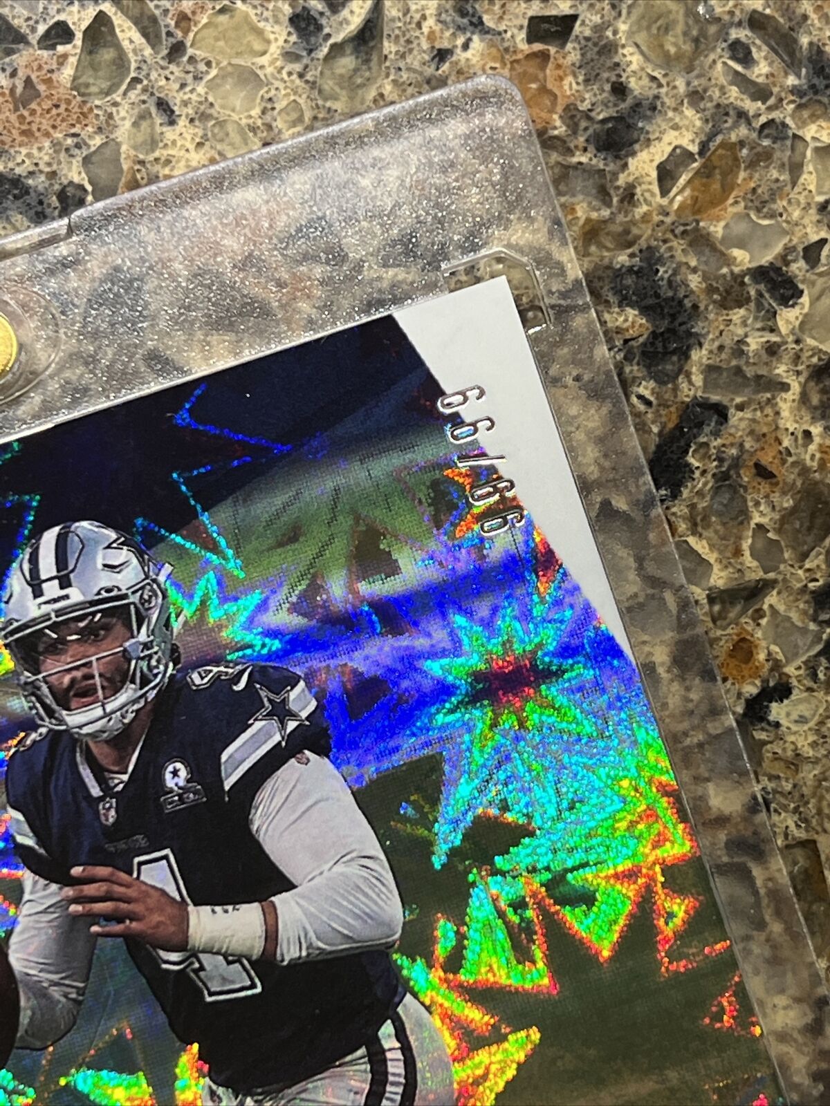 Dak Prescott 2021 Panini NFL Player of the Day KABOOM 99/99 Super Rare MINT SSP