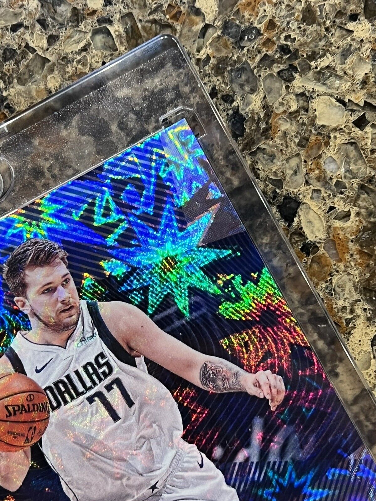 🌟 Luka Doncic 2021 Panini The National KABOOM #14/50 Super Rare SSP