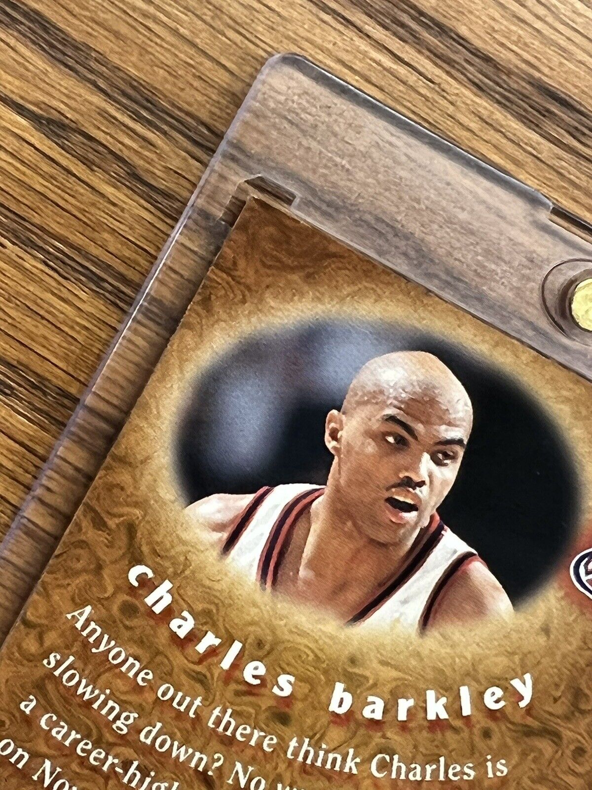 Charles Barkley 1997-98 SkyBox NBA Hoops Chairman of the Board CLEAN Vintage HOF