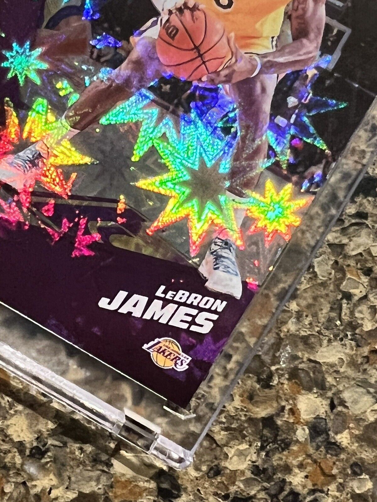 LeBron James 2021 Panini Player of the Day KABOOM #20/99 Lakers Super Rare SSP