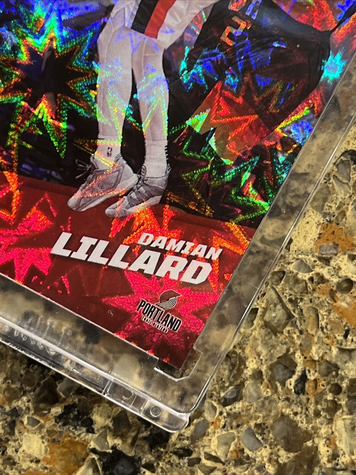 Damian Lillard 2021 Panini NBA Player of the Day KABOOM 57/99 Rare Gem Mint SSP