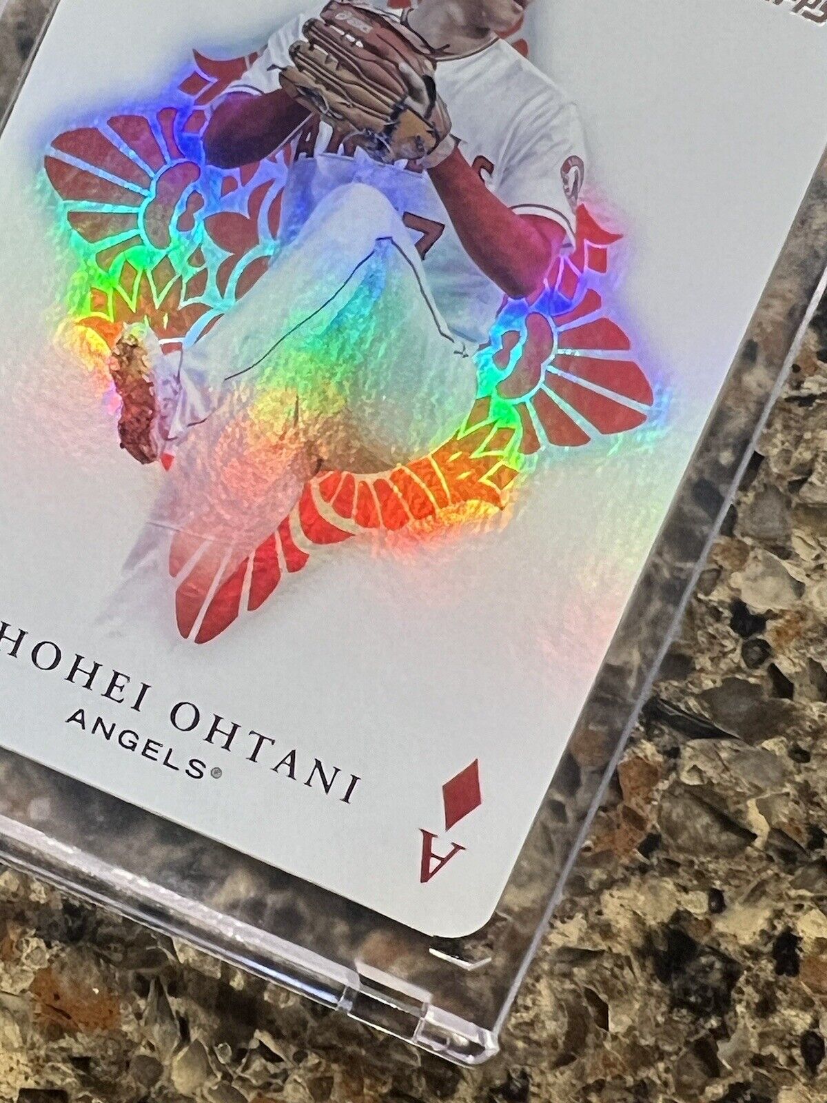 Shohei Ohtani 2023 MLB Topps All Aces Die Cut Holo Refractor Gem Mint