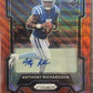 2023 Prizm Anthony Richardson (RC) Red Wave Rookie Auto #090/149 Gem Mint PSA 10