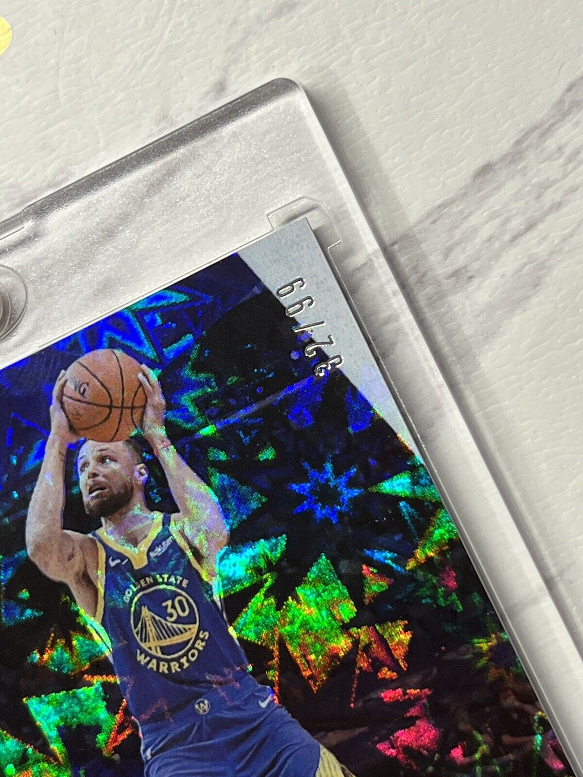 Stephen Curry 2021 Panini Player of the Day KABOOM #32/99 Super Rare SSP