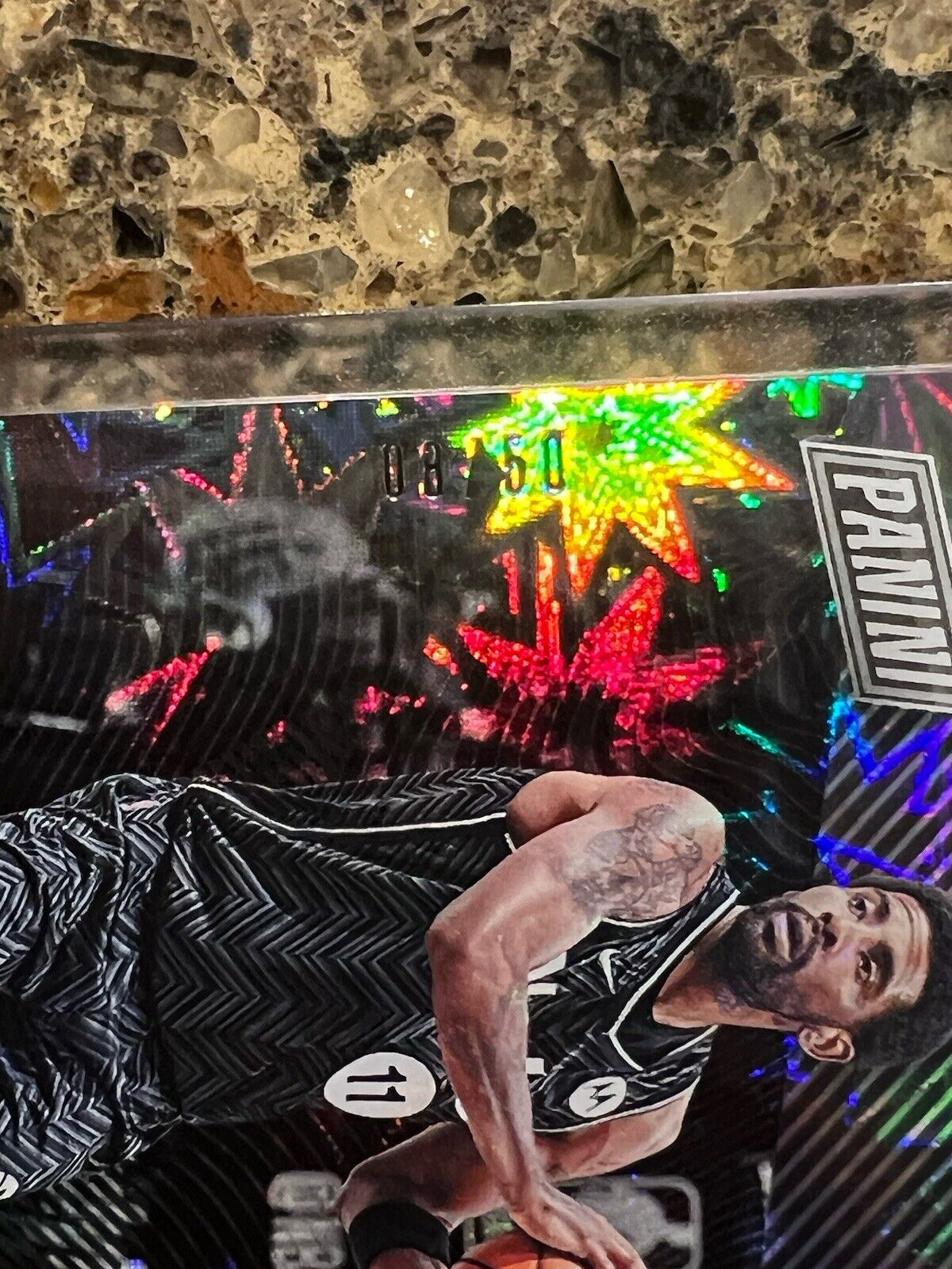 Kyrie Irving 2021 Panini THE NATIONAL 08/50 KABOOM Explosion Rare Gem Mint SSP