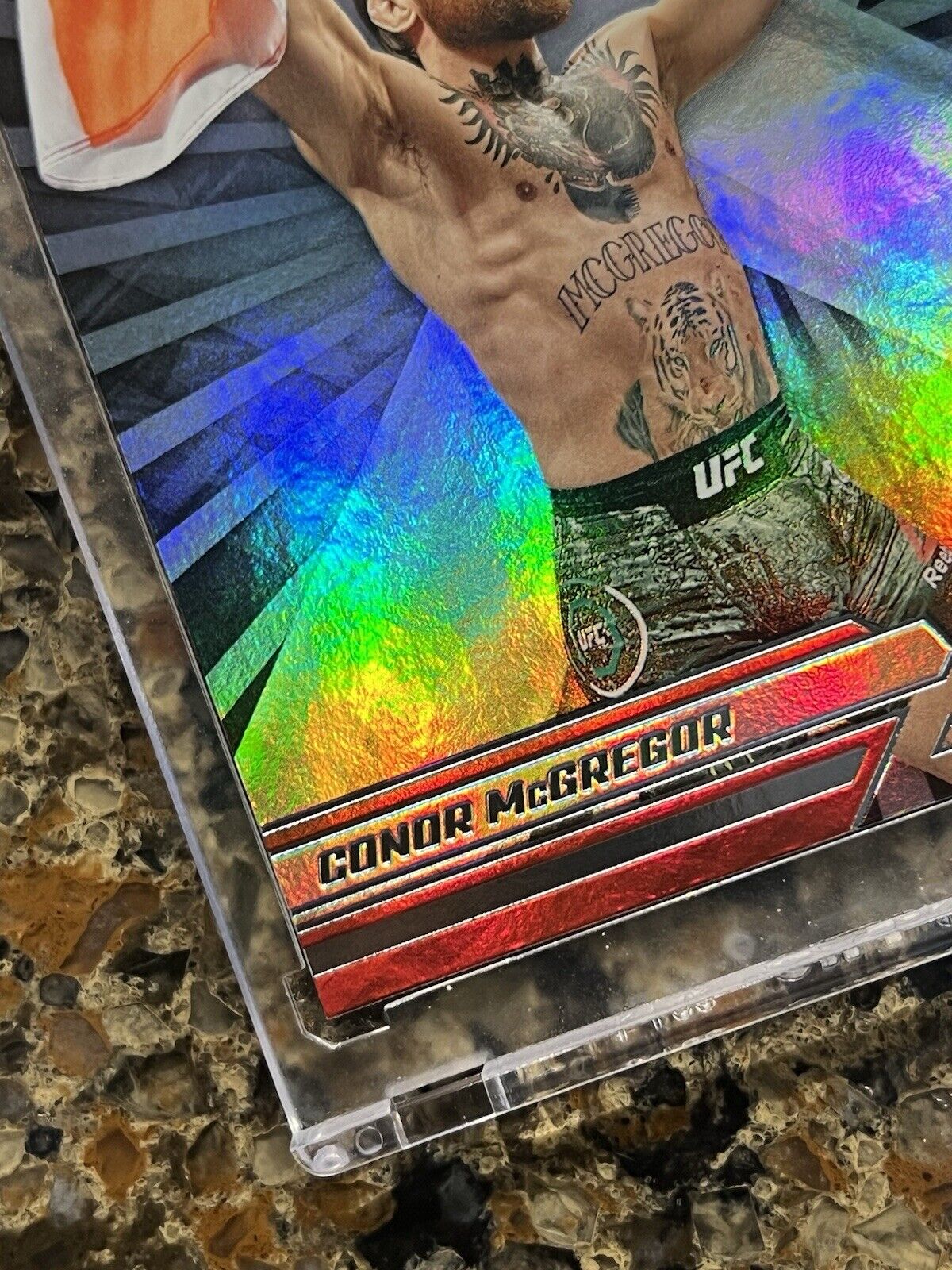 Conor McGregor - 2022 Panini Chronicles XR UFC Holofoil - HOF