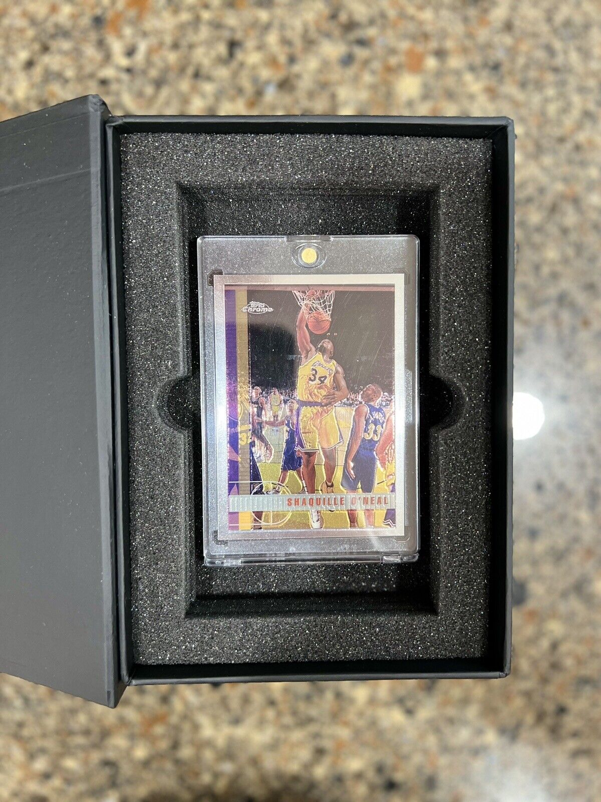 Framed Mint NBA Topps Chrome Kobe Jordan LeBron Bird Magic Duncan RC 1/1 Art