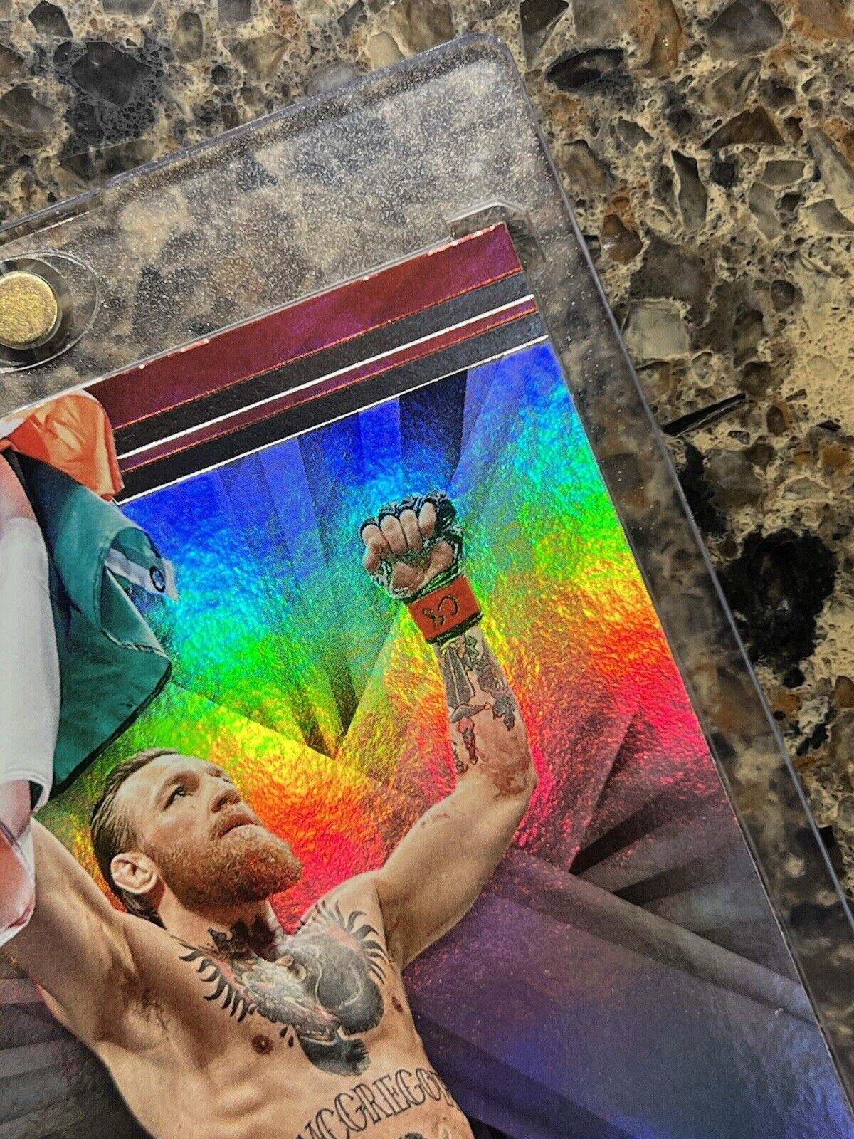 Conor McGregor - 2022 Panini Chronicles XR UFC Holofoil - HOF