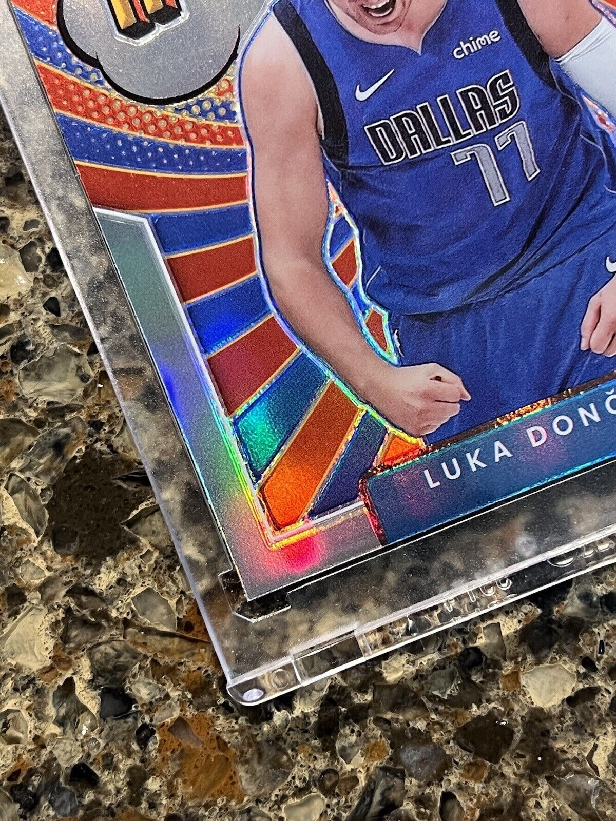 Luka Doncic 2021-22 Panini Donruss Optic MY HOUSE Prizm Holo Refractor Gem Mint